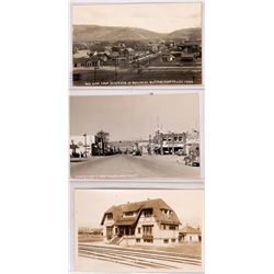 Montpelier, Idaho Real Photo Postcards- R.R. (Railroad) Club House, Main Street (117985)