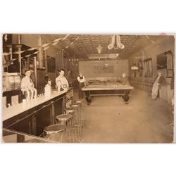 Real Photo Postcard of a Pocatello Idaho Saloon  (117925)