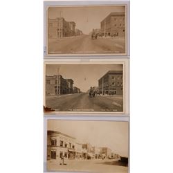 Twin Falls, Idaho Set of three Real photo postcards; Early 1900s  (117982)