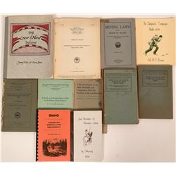 Idaho History Library: Native Americans and Mining Books  (116843)