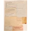 Image 1 : Virginia City, Nevada Ephemera (Billheads, Checks, Mining Report)  (113338)