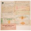 Image 1 : Virginia City, Nevada Mining Check Collection incl. Territorial  (113334)