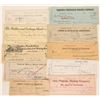 Image 1 : Nevada Mining Check Collection (Austin, Virginia City, Goldfield, Tonopah)  (113335)
