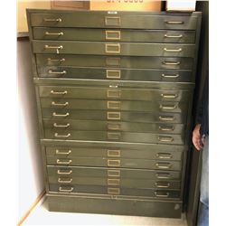 Map File (Flat) 15 Drawer  (120061)