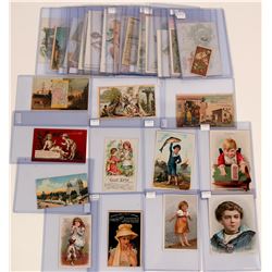 Various historical trade cards  (117824)