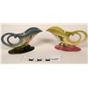Image 1 : Vintage Hull Pottery Woodland Cornucopia Vases  (119543)