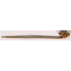 N. O. S. Gold Nugget Stickpin  (112055)