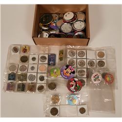 Disney Pin Backs, Badges and Tokens  (119030)