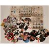 Image 1 : Rock N Roll & Other Music Themed Pin Backs  (119031)