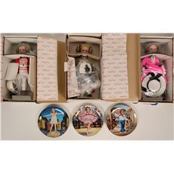 Shirley Temple dolls and plates  (118023)