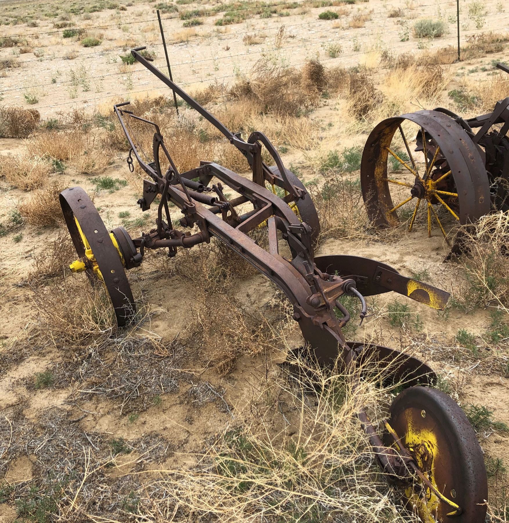 Antique Farm Plow (120109)