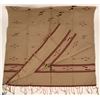 Image 1 : Vintage Woven Blanket or Throw   (117994)