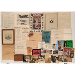 Miscellaneous Ephemera from the 1800s-1900s  (118879)