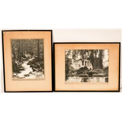 Two B/W Photographs by Alfred Evans  (116733)