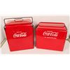 Image 1 : Two Original Vintage Coca Cola Coolers  (120003)