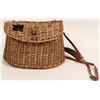 Image 1 : Vintage 1930's Wicker Fish Creel   (119900)