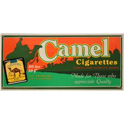 Vintage Camel Cigarettes Metal Advertising Sign   (116890)