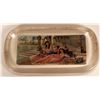 Image 1 : Vintage Cigar Advertising Large Glass Paperweight  (118153)