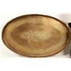 Image 1 : Huge Brass serving Tray/ from East India  (89560)