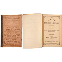 The Maine Business Directory for September 1, 1867  (82805)