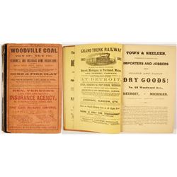 Charles F. Clark’s Annual Directory… City of Detroit for 1862 to ‘3  (82826)