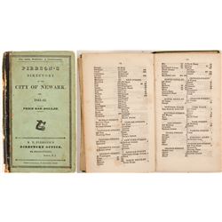 Pierson‘s Newark City Directory for 1841-2  (82850)