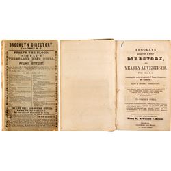 Brooklyn Directory for 1845 & 6  (82865)