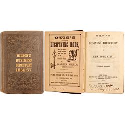 Wilson‘s Business Directory of New York City, 1866-67  (82877)