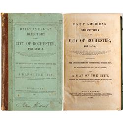 Daily American Directory of the City of Rochester for 1847-8  (82950)