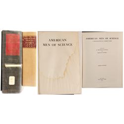 American Men of Science, 2 Volumes  (81504)