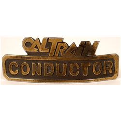 CalTrain Conductor Cap Badge  (113277)