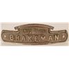 Image 1 : Union Pacific Railroad Brakeman Cap Badge  (113273)