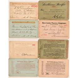 Southern Pacific Railroad Annual Passes  (113316)