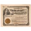 Image 1 : Lang Retrieving Trolley Co Stock Certificate, Petaluma, Cal. 1909  (111792)