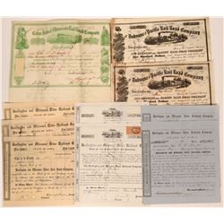 Iowa Railroad Stock Collection  (117862)