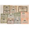 Image 1 : Maryland Railroad Stocks HUGE LOT  (117902)