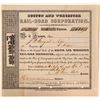 Image 1 : Boston & Worcester Rail-Road Corporation Stock, 1848  (111166)