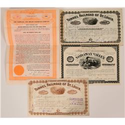 Missouri Railroad Stocks  (117905)