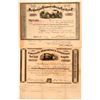 Image 1 : Two Nice Cincinnati Railroad Stocks Issued in 1854 and 1877  (111106)
