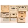Image 1 : Group of Ohio Unissued Railroad Stocks (9)  (111274)