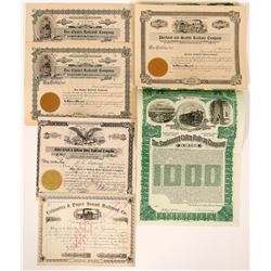 Oregon Railroads Stock Certs  (117230)