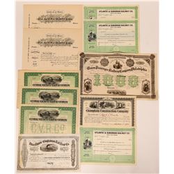 Eastern Railroad Stock Certificates  (117494)