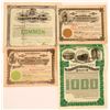 Image 1 : Central Washington Railroad Stock Certs   (117220)
