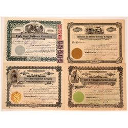 Northwest RR Stock Certificates  (117221)