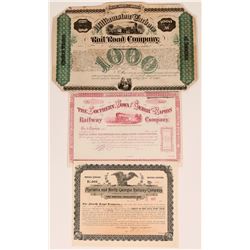 Georgia, Iowa and North Carolina Railroad Bonds (117535)