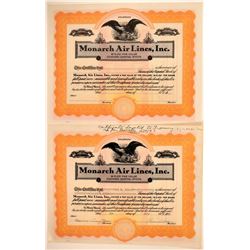 Monarch Air lInes.   (115873)