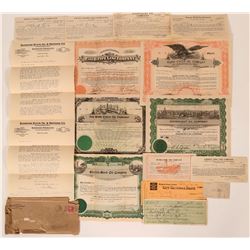 Wichita Falls, Texas Oil Stocks & Ephemera  (113237)