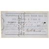 Image 1 : Weaverville & Shasta Wagon Road Co. Stock Certificate  (103447)