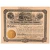 Image 1 : Rampart City Gold Mines Stock Certificate, Alaska, 1906  (111954)