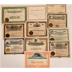 Alaska Mining Stock Collection  (117911)